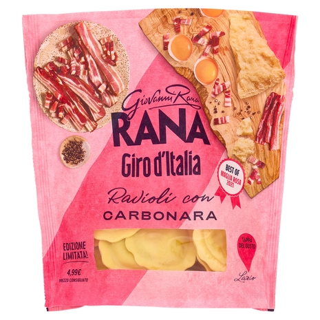 Giovanni Rana Giro d'Italia Ravioli con Carbonara 250 g